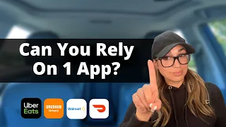 Can You Rely On 1 App? | DoorDash, Uber Eats, GrubHub, Spark Driver Ride Along