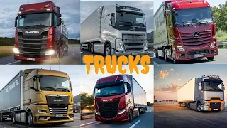 Camiones europeos (TRUCK) - VOLVO, SCANIA, MERCEDES BENZ, RENAULT, MAN, IVECO, DAF