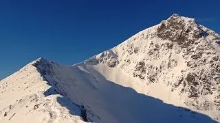 CMD Arete and Ben Nevis : Solitude on the CMD Arete and Ben Nevis in stunning Winter condition.