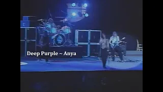 Deep Purple ~ Anya ~ 1995 ~ Live Video,  In Bombay, India