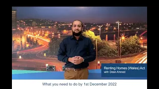 Renting Homes (Wales) Act: What Landlords Need To Do By 1st December 2022