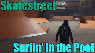 Skatestreet - Surfin' In the Pool - Get There (Hard) Challenge Guide