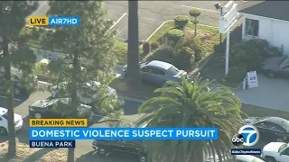 Chase suspect leads dangerous three-hour pursuit in LA County I ABC7