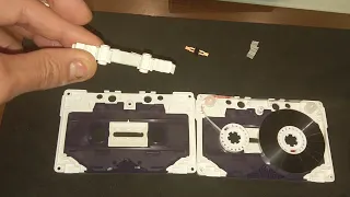 SONY SUPER METAL MASTER CASSETTE TAPE.LOOK INSIDE.