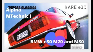 e30 MTechnic I 333i M30 and 323i M20.. Rare and beautiful BMW e30..