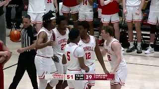 HIGHLIGHTS: Cornell Men's Basketball at Harvard - 02/03/2024