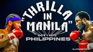 "Reliving the Thrilla in Manila: The Most Epic Boxing Showdown in History!"