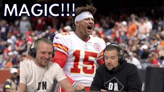 Were British Guys Impressed by Patrick Mahomes? (FIRST TIME REACTION)