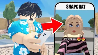 J'AI OUVERT VOS SNAPCHAT SUR BROOKHAVEN ! ROBLOX