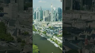 "Frankfurt from Above: Stunning Drone Footage of Germany's Financial Hub"