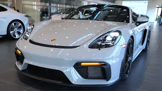 New Porsche 718 Boxster Spyder 2022