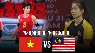 Full HD: Vietnam - Malaysia | Bóng chuyền nữ - Volleyball Women's | Replay