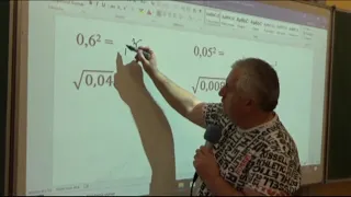 Druhá mocnina a odmocnina desetinných čísel