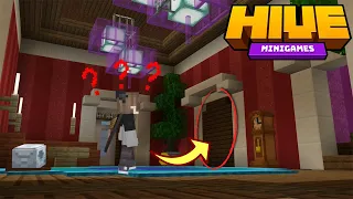 Minecraft - The Hive! // HIDDEN Murder Mystery ROOMS?!