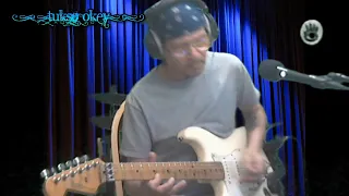 Tukso Okey live looping using a Fender Stratocaster, a Boss RC-300, and a Roland GR-55