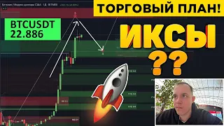 РОСТ ПОДТВЕРЖДЕН! МОИ ТОЧКИ ВХОДА В РЫНОК! Разбор рынка | криптовалют, Биткоин