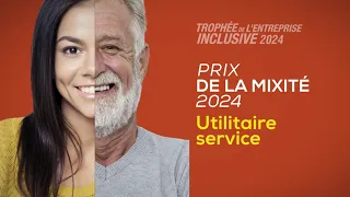 Prix MIXITÉ 2024 | UTILITAIRE SERVICE RENNES | TROPHEES DE L'ENTREPRISE INCLUSIVE 35 | 21 MARS 2024