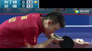 SUN Wen孙闻(who beat FZD in SupaLiga 2018) -vs- Liu Dingshuo