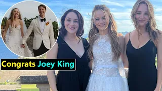 Y&R star Hunter King's sis Joey King & Steven Piet are Married | Wedding Video