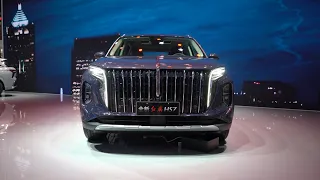 2023 HongQi HS7 Exterior and interior space dynamic video (4K)