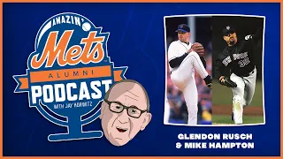 Mike Hampton and Glendon Rusch Discuss Mets Old Timers’ Day
