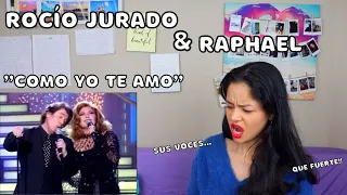 REACCIONO a ROCÍO JURADO & RAPHAEL - "Como Yo Te Amo" | EN VIVO