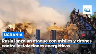 Rusia lanza un ataque 'masivo' con misiles y drones contra las instalaciones energéticas de Ucrania