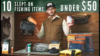 10 Slept On Fly Fishing Items Under $50 || AvidMax Gear Reviews