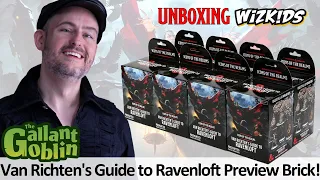 PREVIEW: Unboxing Van Richten's Guide to Ravenloft brick - D&D Icons of the Realms Minis