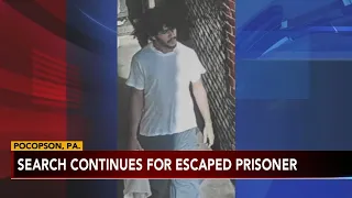 Search for escaped prisoner in Pennsylvania intensifies; residents urged to stay on alert