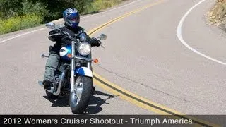 MotoUSA Women's Cruiser Shootout:  2012 Triumph America