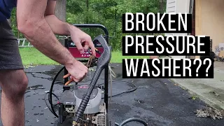 How to fix a clogged pressure washer nozzle | Briggs and Stratton pressure washer