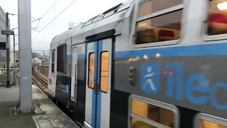 Départ de Z 20900 idfm à la Gare d’Ermont Eaubonne