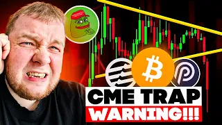 ❌ BITCOIN CME TRAP!!! GET OUT NOW BEFORE NEXT DUMP!!!!!