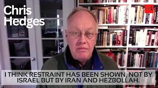 Chris Hedges: US, Iran, Israel, Gaza, Assange, NYT, internet, religion, New Atheists, US elections
