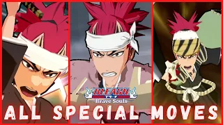 All Renji Abarai Special Moves Bleach Brave Souls