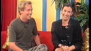 Totalmente. La Tota con Federica País y Marley. Año 1999.