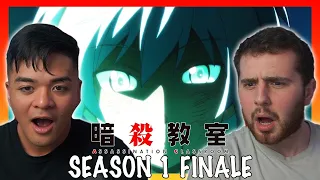 SEASON 1 FINALE WAS CRAZY!! || Assassination Classroom Season 1 Episode 22 REACTION!