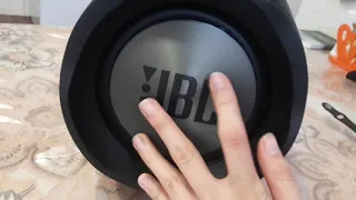 колонка JBL BOOM BOX 1 обзор BASS тест сабвуфера низкие частоты пасивная колонка