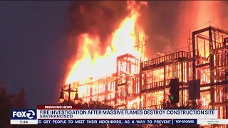 Huge fire races through building in San Francisco's Hayes Valley