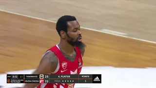 EuroLeague R27: Fenerbahce - Crvena zvezda mts | Kevin Xavier Punter Highlights