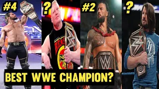 Best WWE Champion Of Last 10 Years - Ranking Top WWE Champions From 2014-2023