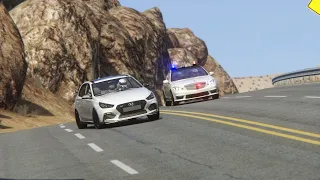 I30N VS S63 AMG Police chase! + Download! Assetto Corsa Mods!