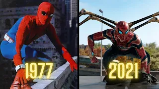 Evolution of The Spiderman in Movies & TV Series (1977-2021)