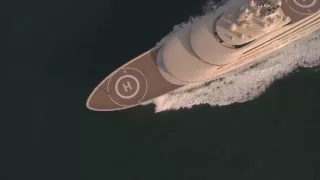 156m Lürssen superyacht Dilbar delivered to Mediterranean