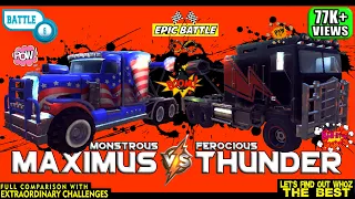 OFF THE ROAD MAXIMUS VS THUNDER | INFINITE GAME RAIDER | BEST ANDROID GAME