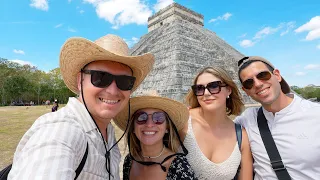 CUMPLIMOS NUESTRO SEUÑO EN MÉXICO | RUSOS VISITAN CHICHEN ITZA POR PRIMERA VEZ