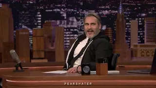 Joaquin Phoenix being extra af for 10 minutes straight