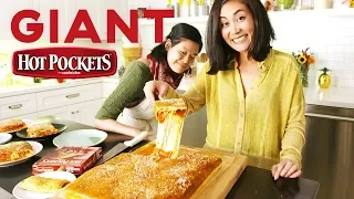 Lo Makes A Giant 11,500 Calorie Hot Pocket 😱  | Delish | Whoa, Lo