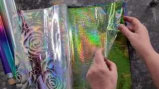 #1632 You Will NEVER Guess What I'm Going To Do With These Holographic Foils!